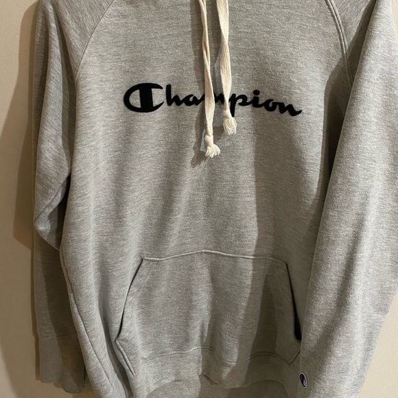 Grey Champion hoodie size Medium - Picture 3 of 3